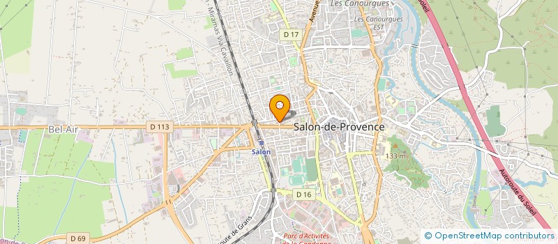localisation de l'entreprise MADAME MURIELLE DELMONT à SALON-DE-PROVENCE