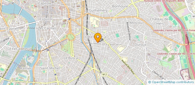 localisation de l'entreprise MADAME MURIELLE DESROUSSEAUX à TOULOUSE