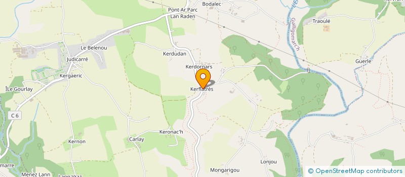 localisation de l'entreprise MADAME MURIELLE DESSARPS  LOCUNOLE