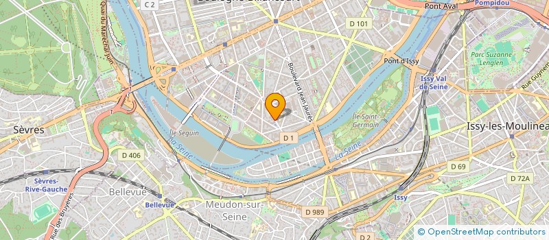 localisation de l'entreprise MADAME MURIELLE DESTIN à BOULOGNE-BILLANCOURT