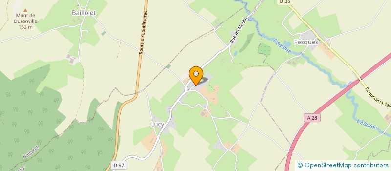 localisation de l'entreprise MADAME MURIELLE DIEU  LUCY