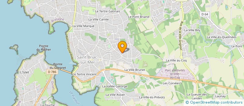 localisation de l'entreprise MADAME MURIELLE DUCATEL  SAINT-BRIAC-SUR-MER