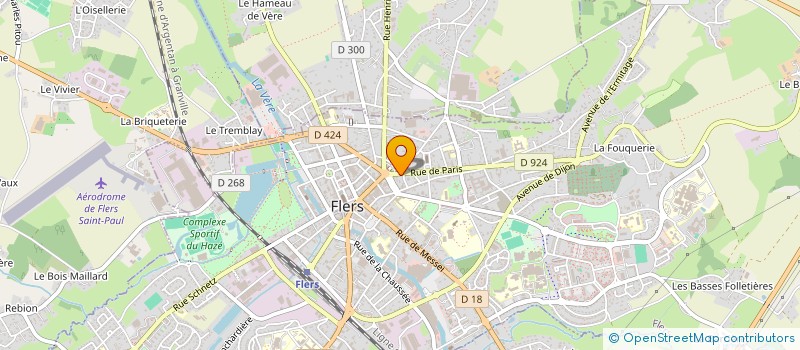 localisation de l'entreprise MADAME MURIELLE DUMAINE à FLERS