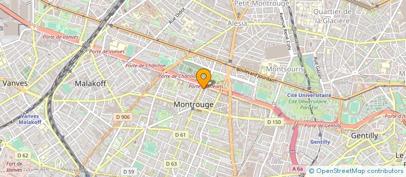 localisation de l'entreprise MADAME MURIELLE DUTERTRE à MONTROUGE