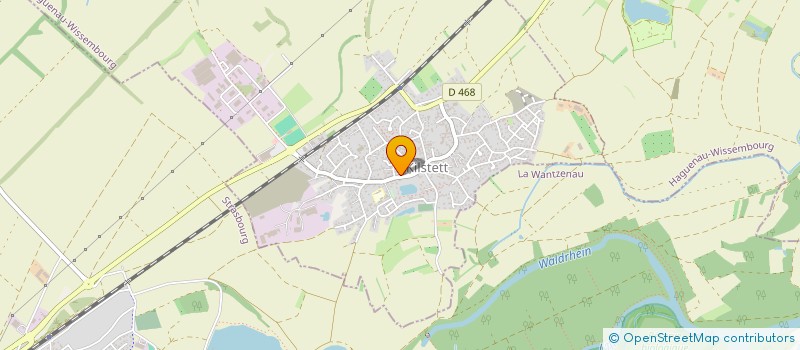 localisation de l'entreprise MADAME MURIELLE ENNESSER  KILSTETT