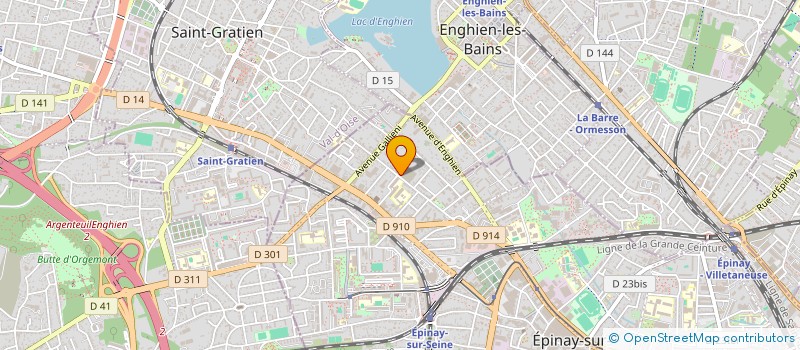 localisation de l'entreprise MADAME MURIELLE ETAME BEYA à EPINAY-SUR-SEINE