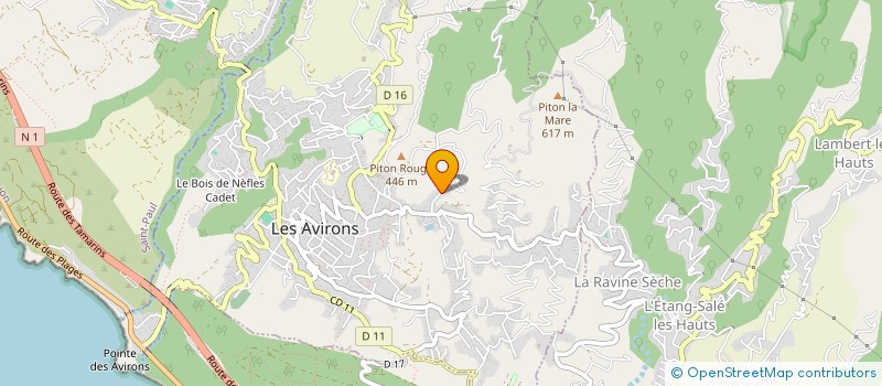 localisation de l'entreprise MADAME MURIELLE FERRERE  LES AVIRONS