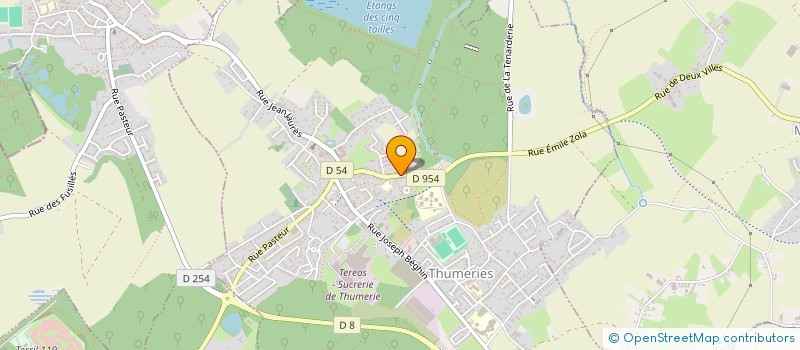 localisation de l'entreprise MADAME MURIELLE FETTEN  THUMERIES