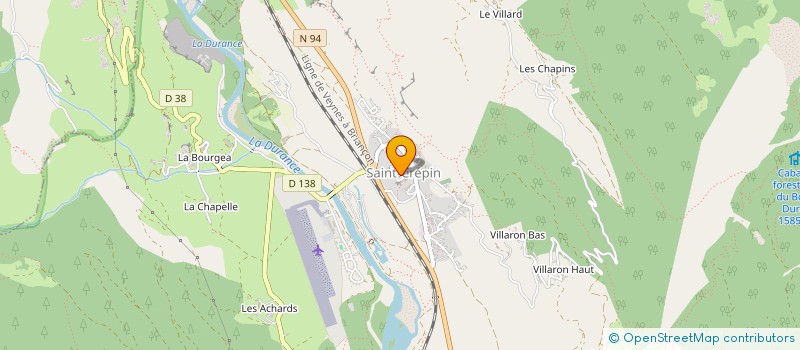 localisation de l'entreprise MADAME MURIELLE FLEURY  SAINT-CREPIN