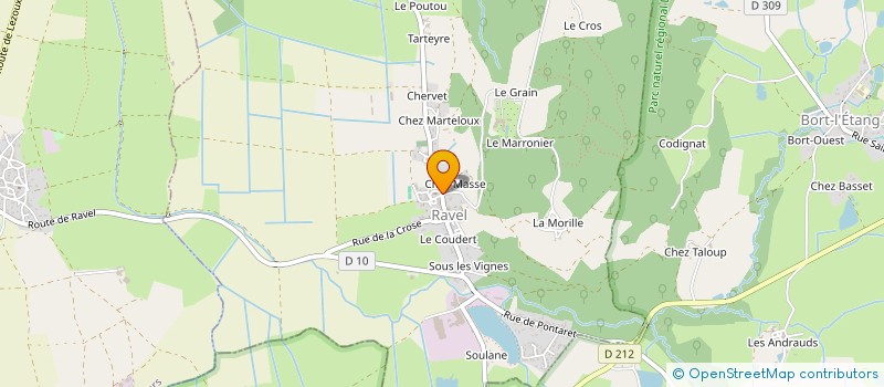 localisation de l'entreprise MADAME MURIELLE FLORET  RAVEL