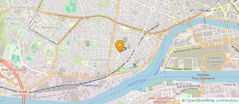 localisation de l'entreprise MADAME MURIELLE FOURLON à NANTES
