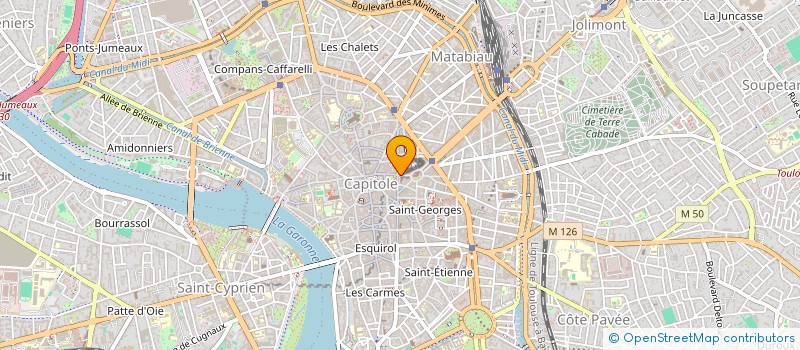 localisation de l'entreprise MADAME MURIELLE FREUND  TOULOUSE