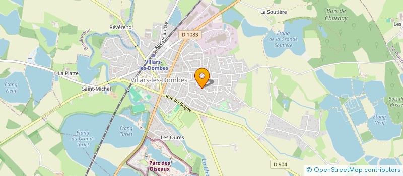 localisation de l'entreprise MADAME MURIELLE GAIDIOZ à VILLARS-LES-DOMBES