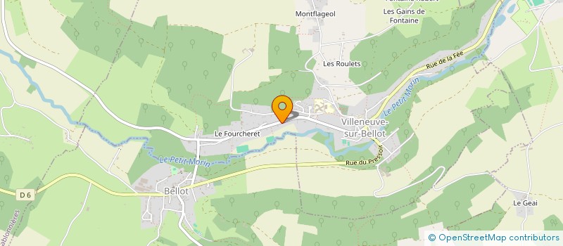 localisation de l'entreprise MADAME MURIELLE GALLOIS à BELLOT