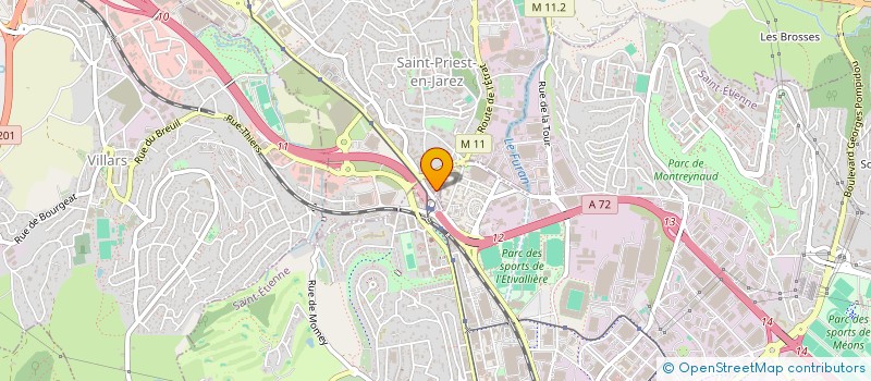 localisation de l'entreprise MADAME MURIELLE GAUCHER  SAINT-PRIEST-EN-JAREZ