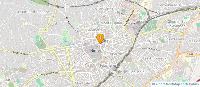localisation de l'entreprise MADAME MURIELLE GERMAIN à NIMES