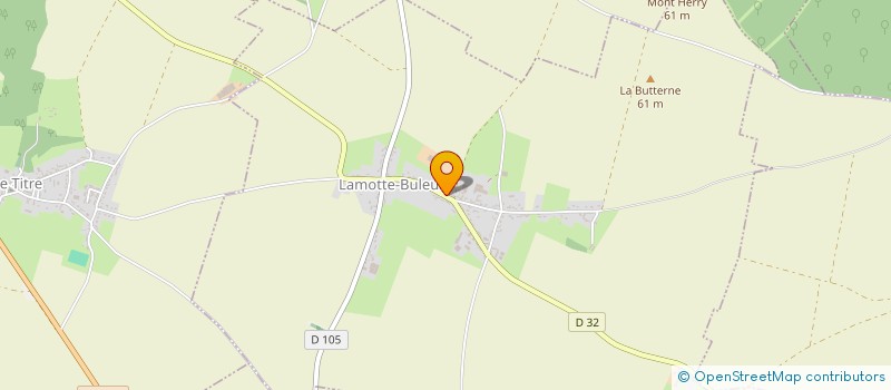 localisation de l'entreprise MADAME MURIELLE GREVET  LAMOTTE-BULEUX