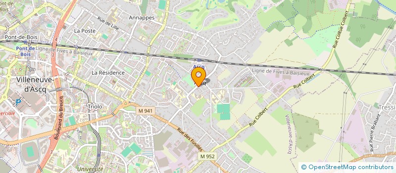 localisation de l'entreprise MADAME MURIELLE HANART à VILLENEUVE-D'ASCQ