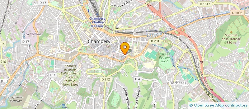 localisation de l'entreprise MADAME MURIELLE HANIFI à CHAMBERY