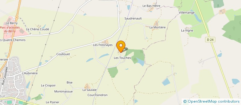 localisation de l'entreprise MADAME MURIELLE HATTE  MARTIGNE-SUR-MAYENNE