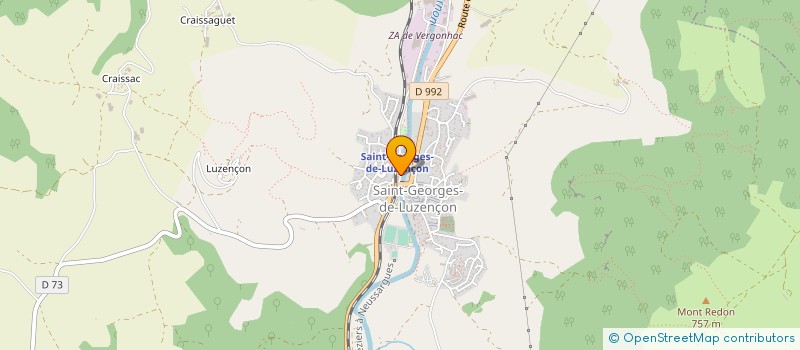 localisation de l'entreprise MADAME MURIELLE HIL  SAINT-GEORGES-DE-LUZENCON