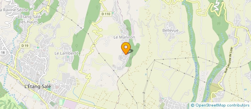 localisation de l'entreprise MADAME MURIELLE HOARAU  L'ETANG-SALE