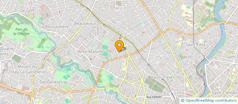 localisation de l'entreprise MADAME MURIELLE HUGRON à NANTES