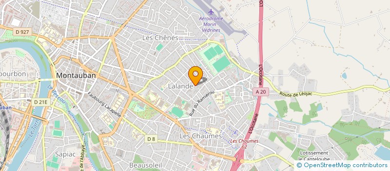 localisation de l'entreprise MADAME MURIELLE KORE  MONTAUBAN