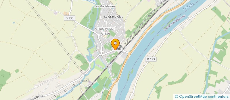 localisation de l'entreprise MADAME MURIELLE LAINAY  VALLOIRE-SUR-CISSE