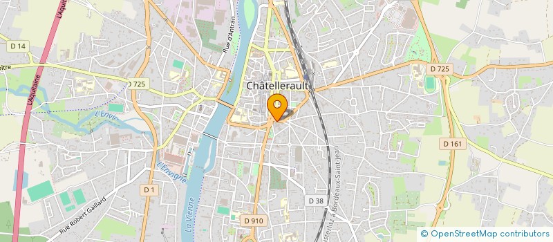 localisation de l'entreprise MADAME MURIELLE LAVILLE à CHATELLERAULT