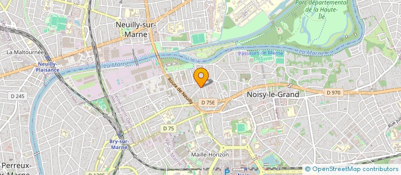 localisation de l'entreprise MADAME MURIELLE LE BACCON à NOISY-LE-GRAND