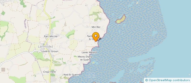 localisation de l'entreprise MADAME MURIELLE LE MINOUX  LANMODEZ