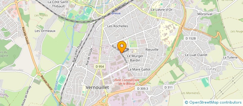localisation de l'entreprise MADAME MURIELLE LEBAIR à DREUX