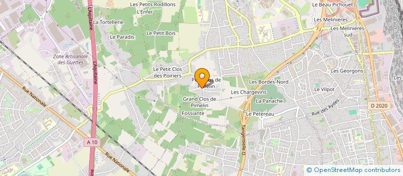 localisation de l'entreprise MADAME MURIELLE LEFRANCOIS à SARAN