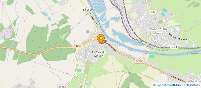 localisation de l'entreprise MADAME MURIELLE LEGER  FLIZE