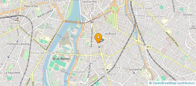 localisation de l'entreprise MADAME MURIELLE LEVAUFRE à TOULOUSE