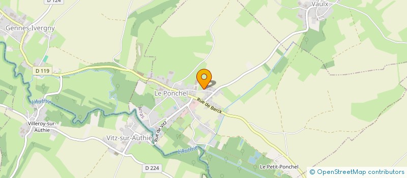 localisation de l'entreprise MADAME MURIELLE LOUCHET  LE PONCHEL