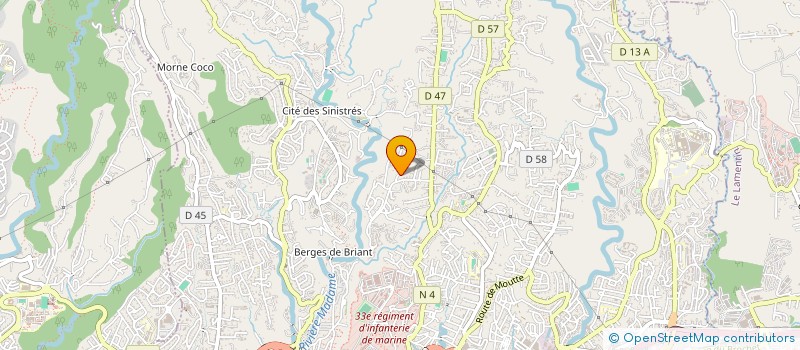 localisation de l'entreprise MADAME MURIELLE LUBIN  FORT-DE-FRANCE