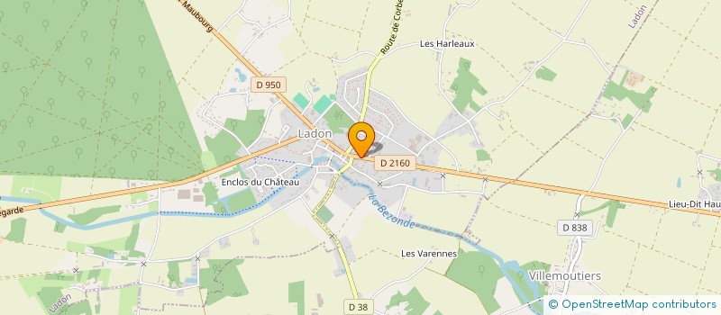 localisation de l'entreprise MADAME MURIELLE LUCE à LADON