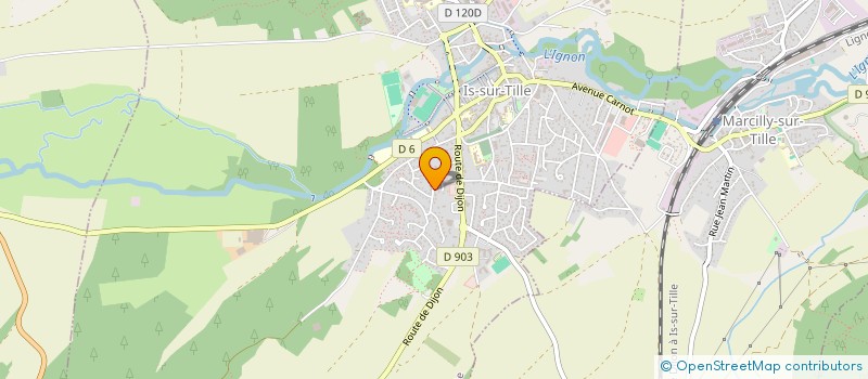 localisation de l'entreprise MADAME MURIELLE MAGNIEN  MOLOY