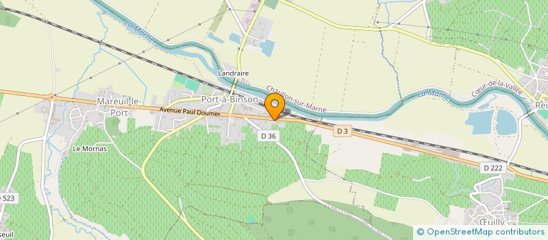 localisation de l'entreprise MADAME MURIELLE MARLE  MAREUIL-LE-PORT