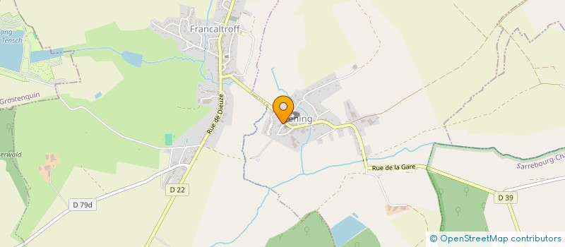 localisation de l'entreprise MADAME MURIELLE MULLER  LENING