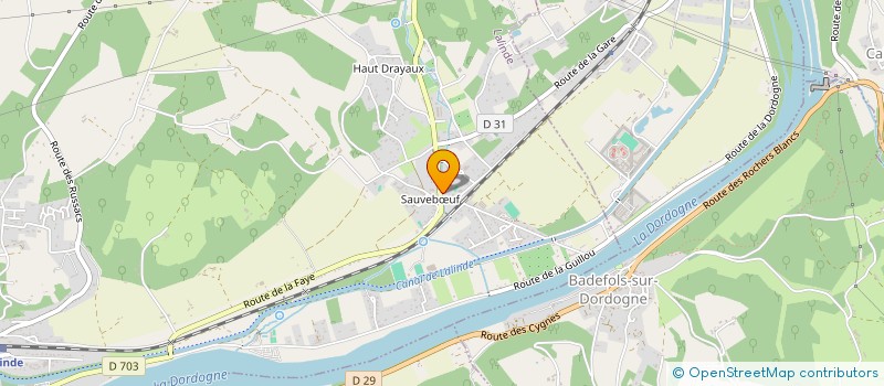 localisation de l'entreprise MADAME MURIELLE PARROT  LALINDE