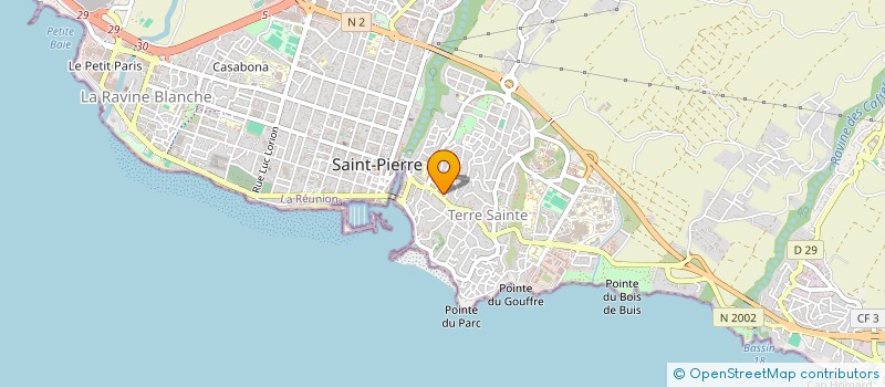 localisation de l'entreprise MADAME MURIELLE PAVADEPOULLE à SAINT-PIERRE