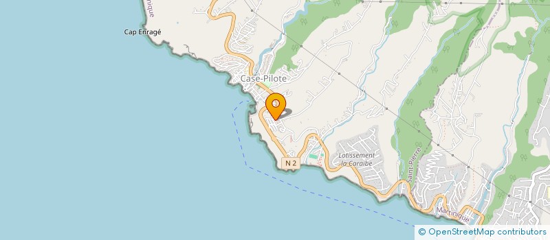 localisation de l'entreprise MADAME MURIELLE PERONET  CASE-PILOTE