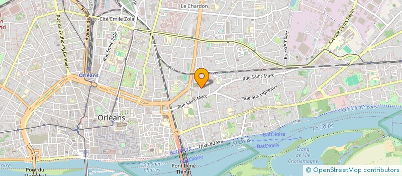 localisation de l'entreprise MADAME MURIELLE PIGNON à ORLEANS