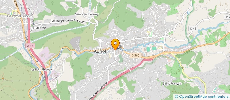 localisation de l'entreprise MADAME MURIELLE PITOU à AURIOL