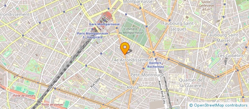 localisation de l'entreprise MADAME MURIELLE POIDEVAIN  PARIS