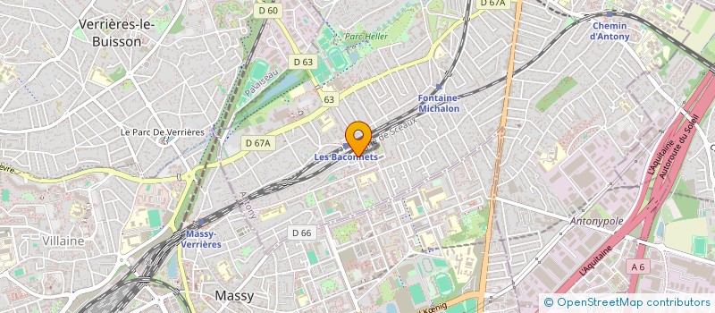 localisation de l'entreprise MADAME MURIELLE POIVRE à ANTONY