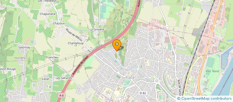 localisation de l'entreprise MADAME MURIELLE PONAMA à MACON